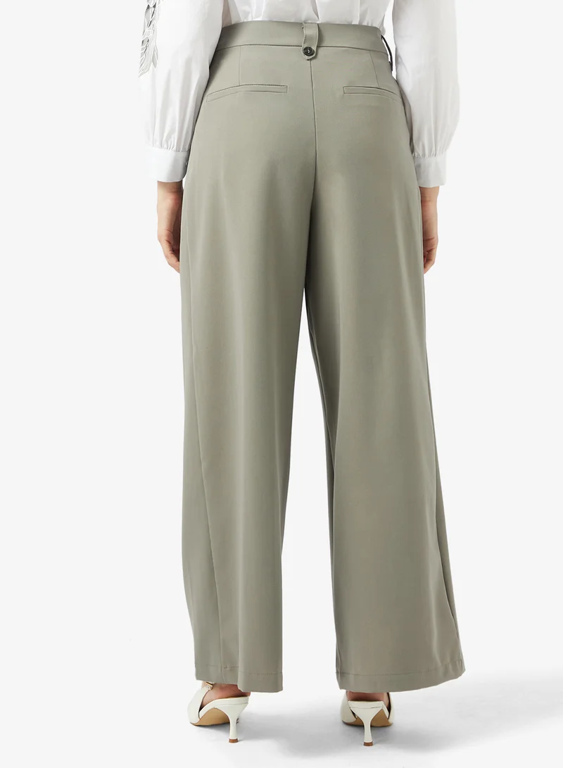 Ella  Wide Leg Trouser for Women | Best Price UAE